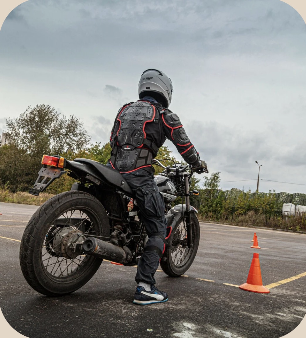 Тренировка на площадке Freeman Moto