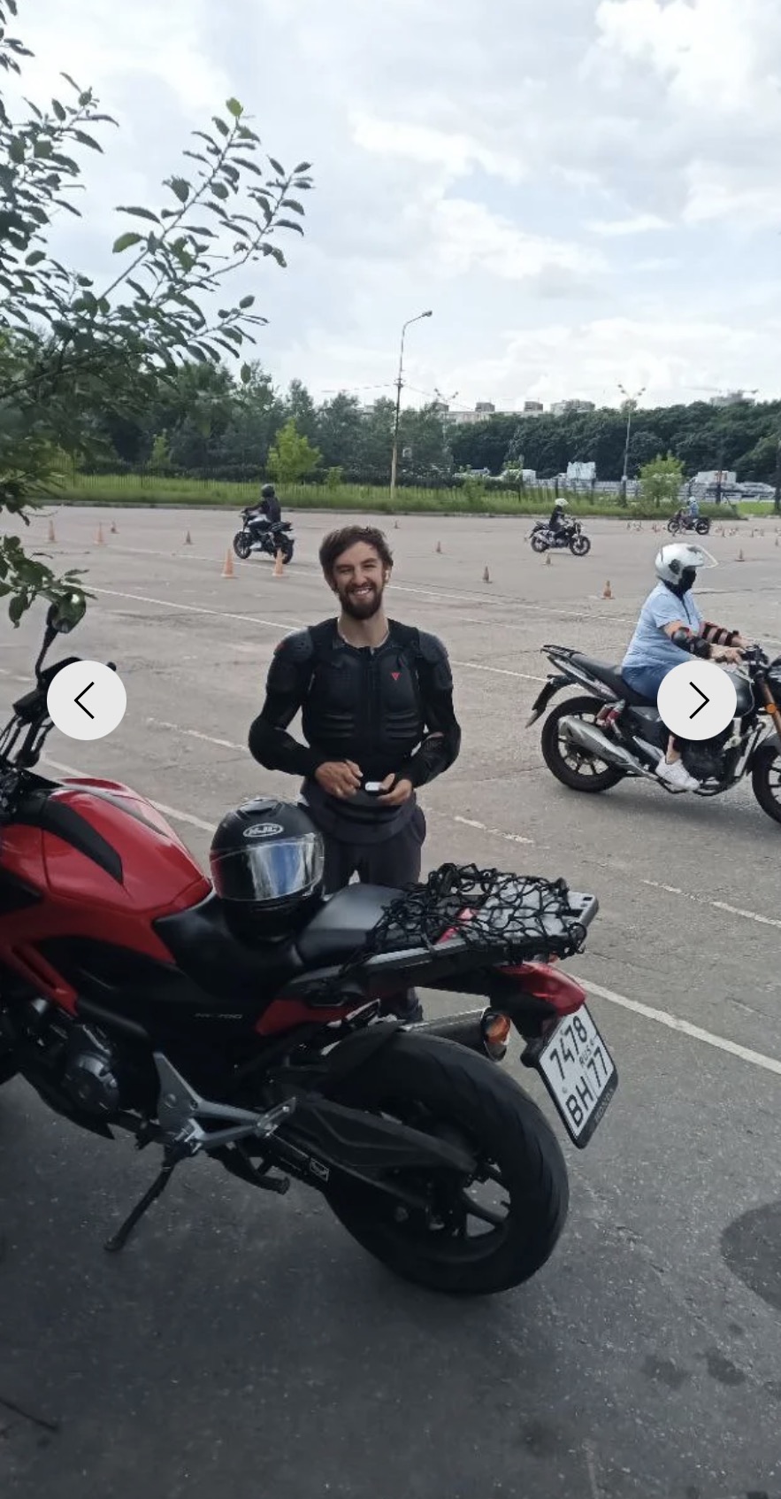 Занятие на площадке